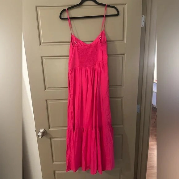 Universal Thread Pink Tiered Ruffled Maxi Sundress - Picture 5 of 5